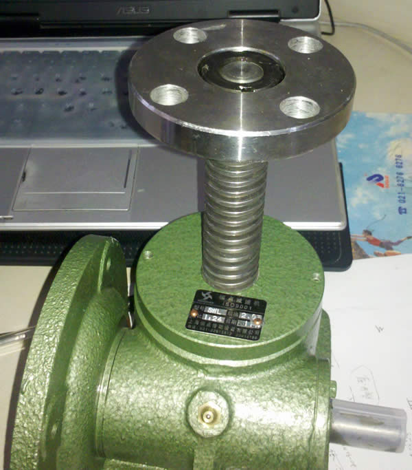 絲杆升降機法蘭頭部圖片