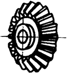 齒輪基本術語錐齒輪、準雙曲面齒輪及其齒輪副