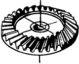 齒輪基本術語錐齒輪、準雙曲面齒輪及其齒輪副