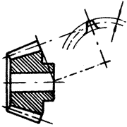 齒輪基本術語錐齒輪、準雙曲面齒輪及其齒輪副