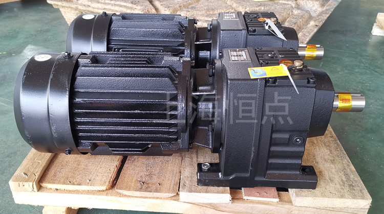 R47系列減速機配電機，黑金剛 實物圖